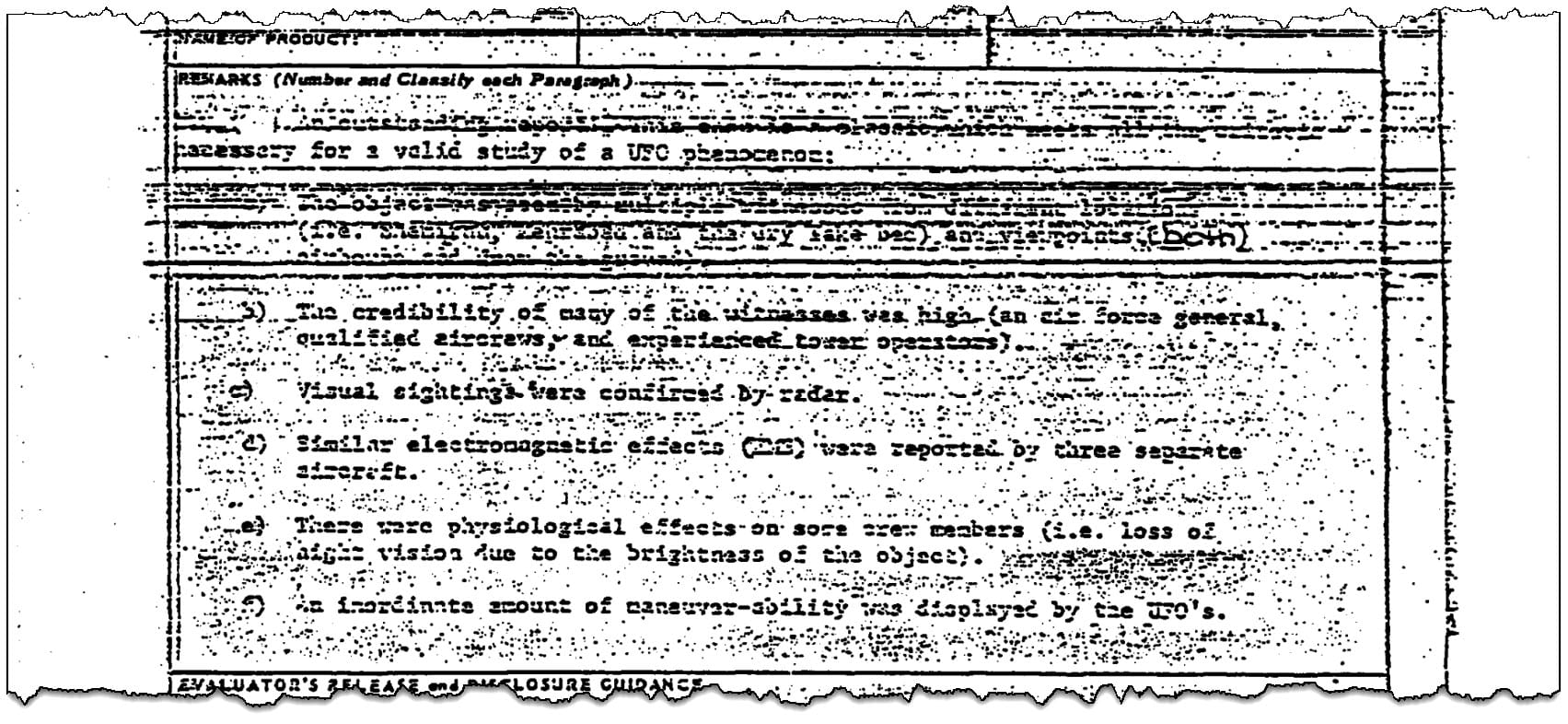 Declassified U.S. Defense Intelligence Agency report on the 1976 Tehran UFO incident, distributed to the White House CIA NSA Joint Chiefs of Staff