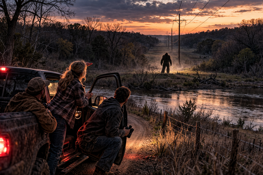 Oklahoma Family Reports Bigfoot Sighting in Early 2026