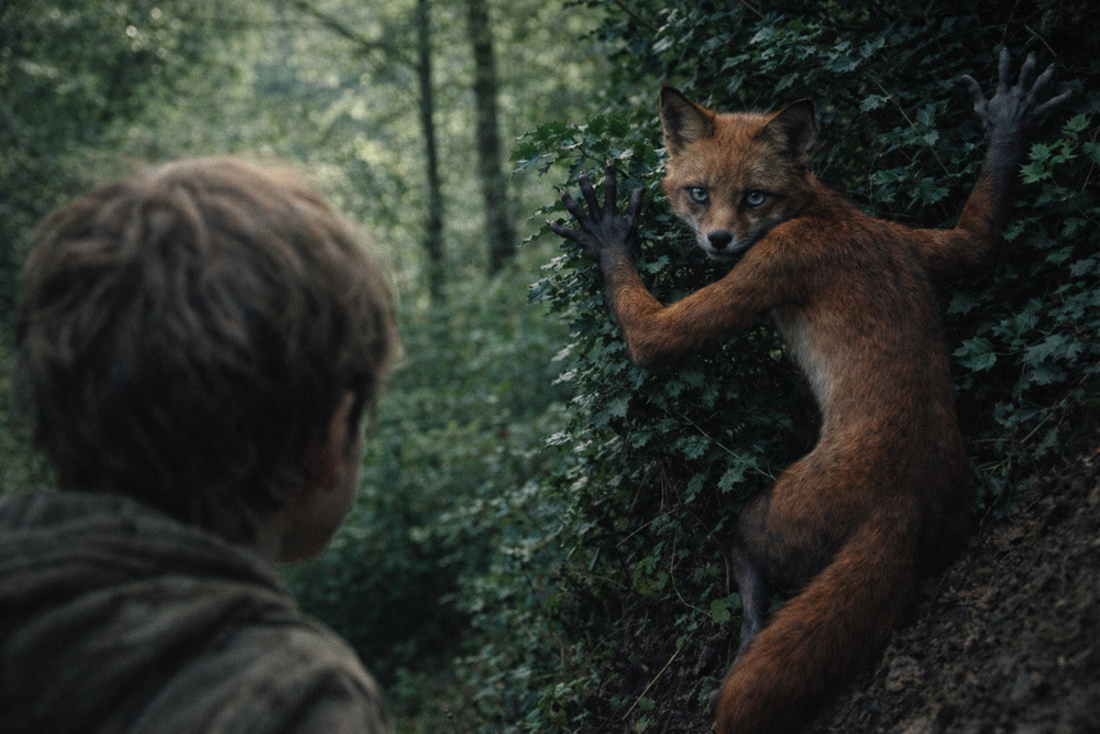 Fox-Faced Humanoid Encounter in Welsh Woodland Reported from the Late 1970s