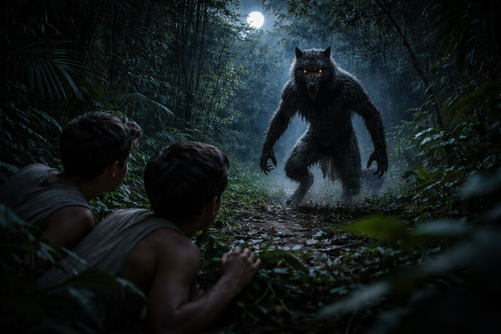 Teens Encounter Upright Dogman  in Sinaloa Forest, Climb Tree to Escape