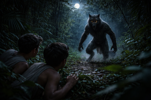 Teens Encounter Upright Dogman  in Sinaloa Forest, Climb Tree to Escape