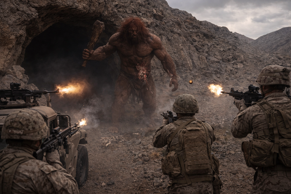 Reports of Red-Haired Humanoid Encounters by Marines in Afghanistan