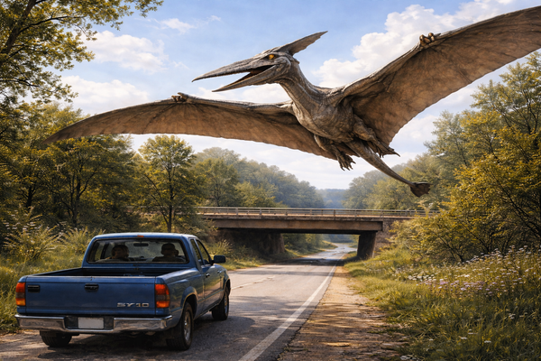 Woman Reports Sighting of Large Prehistoric-Looking Bird in Rural Virginia